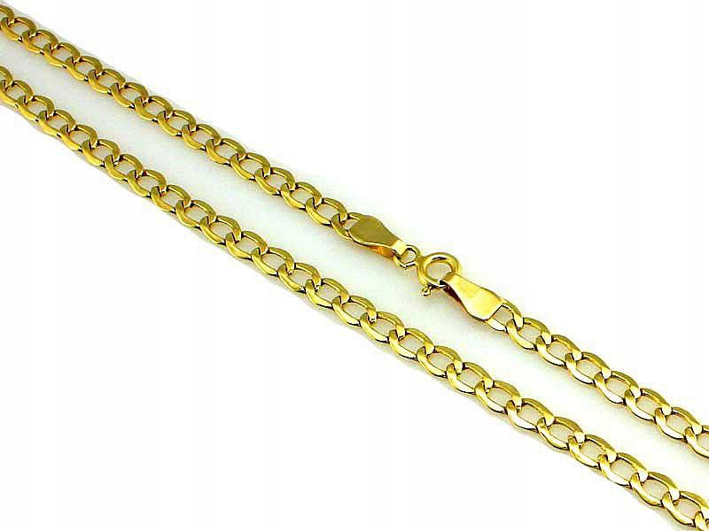 

Złoty Łańcuszek Męski 585 Pancerka 55 CM 10.23G