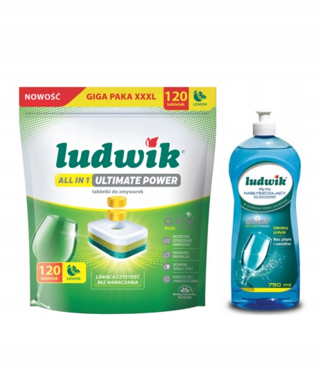 Sada Tabletky Leštidlo Ludwik All In 120