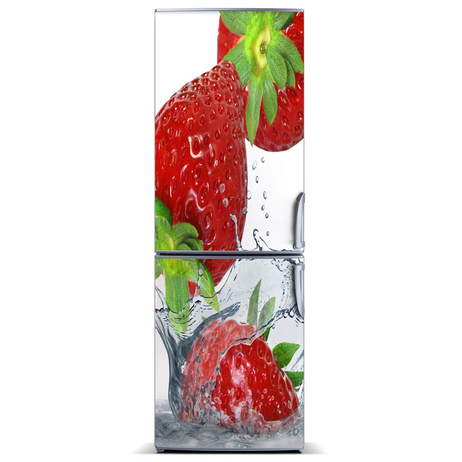 

Naklejka na lodówkę magnetyczna Truskawki 60x180