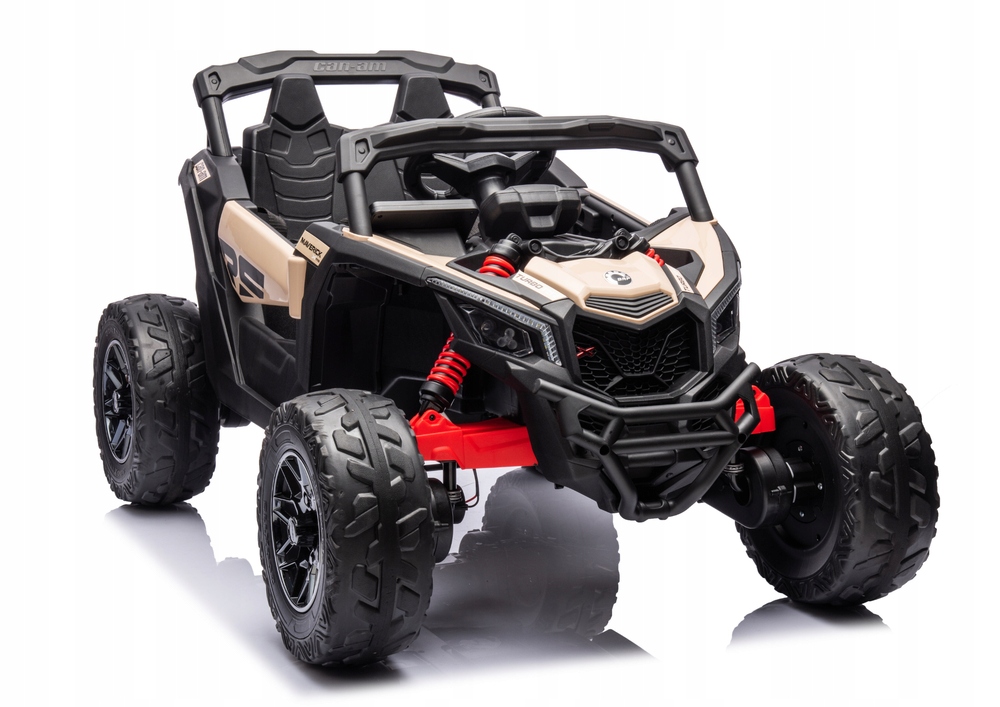Auto na akumulator terenowe Rs Khaki DK-CA003 118 cm 23 kg dla dzieci