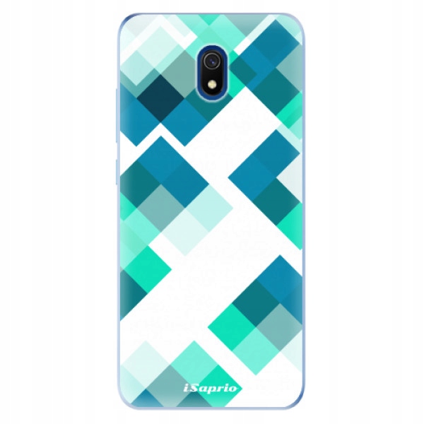 Silikonowe etui iSaprio Abstract Squares 11 do Xiaomi Redmi 8A