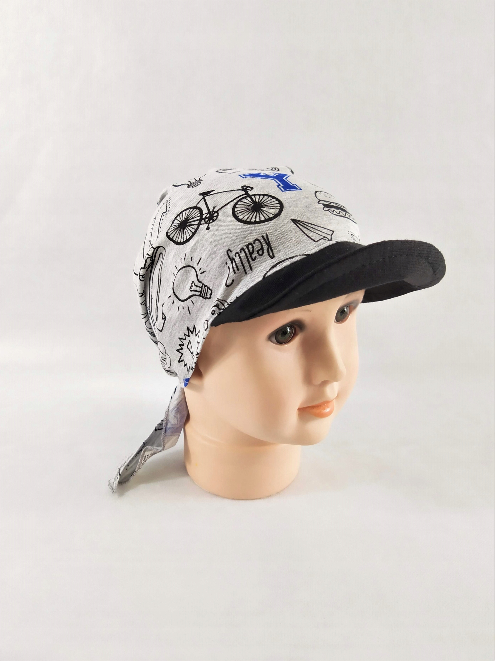 

Chustka z daszkiem druk lato Polski Produkt