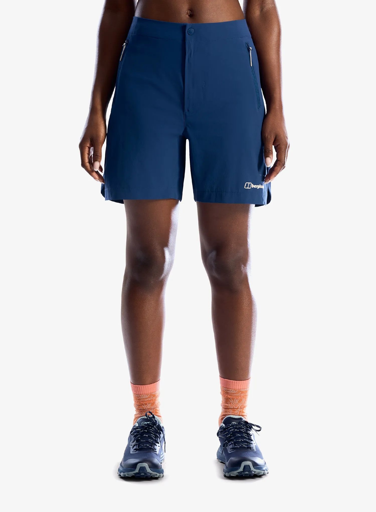 Kraťasy kraťasy Berghaus Kinnivie Trail Short Af hale navy 14 (L)