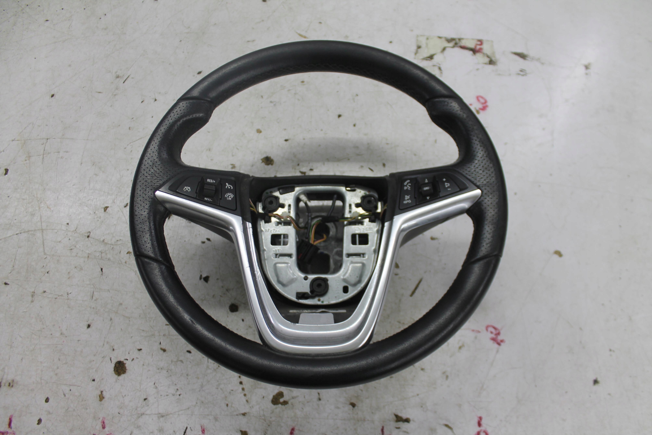 steering wheel, leather MULTI black ASTRA J IV LIFT 12-15