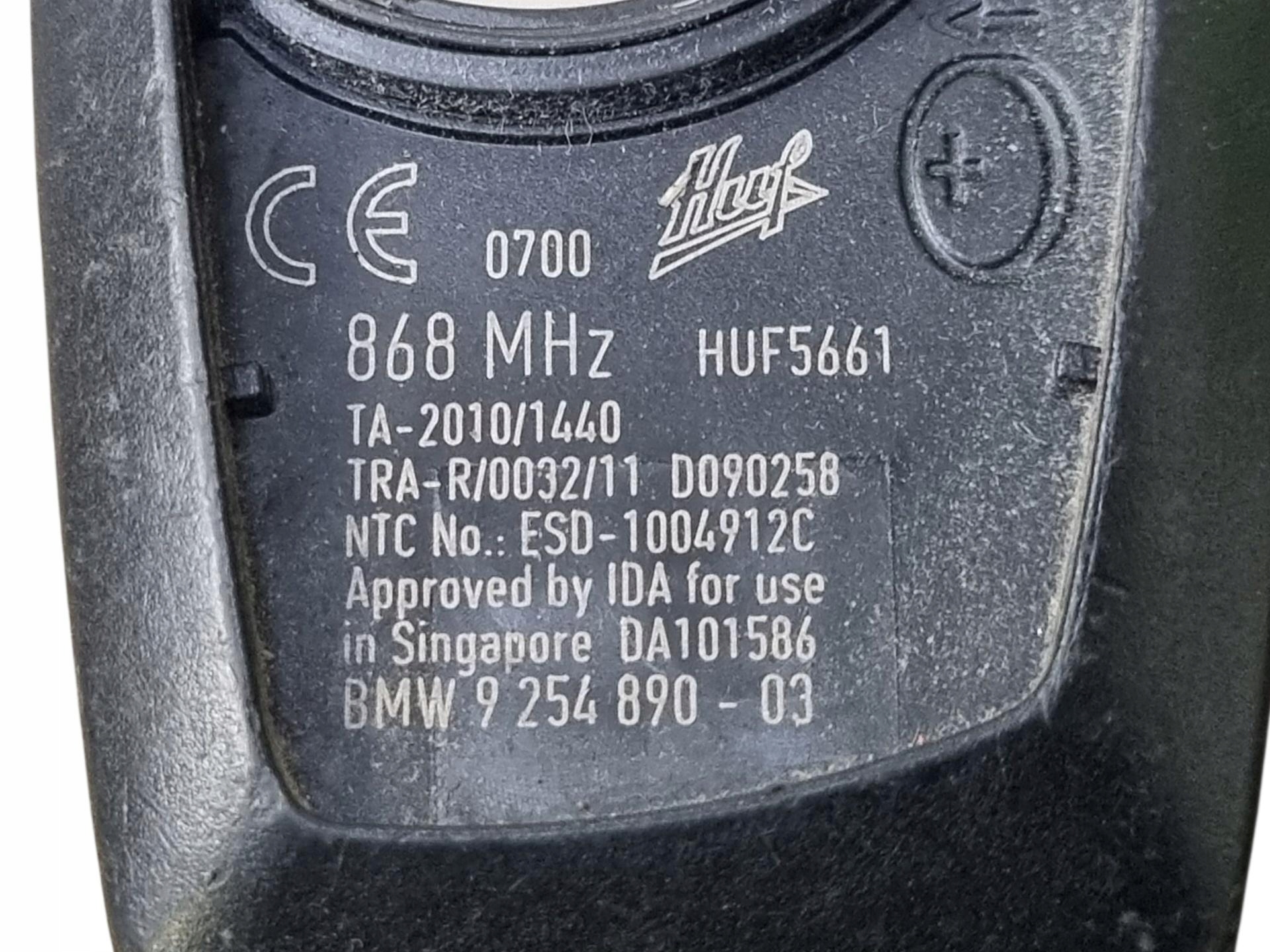 key BMW 1 F20/F21 F20 2013 9254890