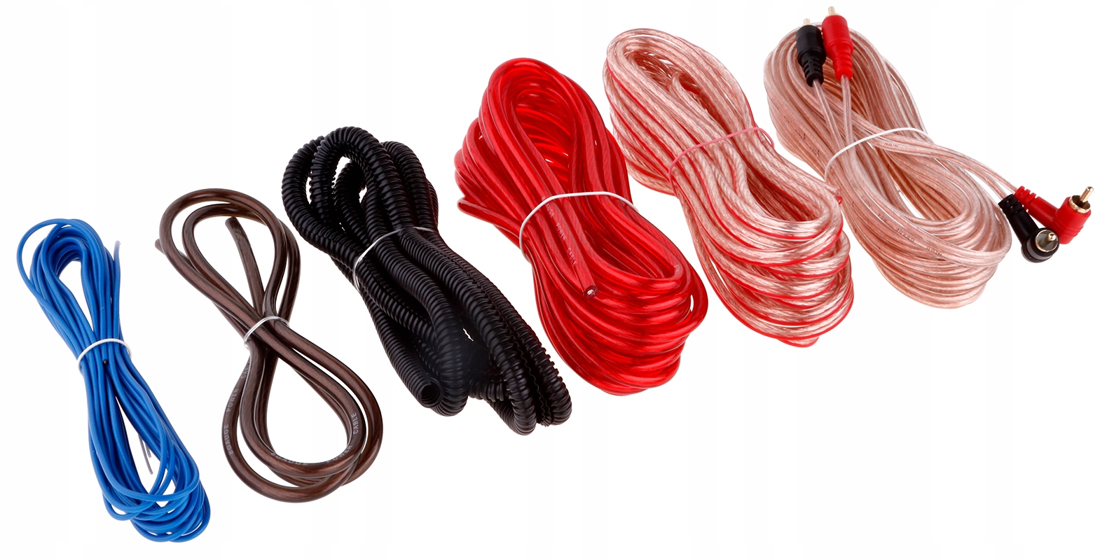 PRZEWODY KABLE DO WZMACNIACZ SUBWOOFER TUBA ZESTAW Marka Peiying