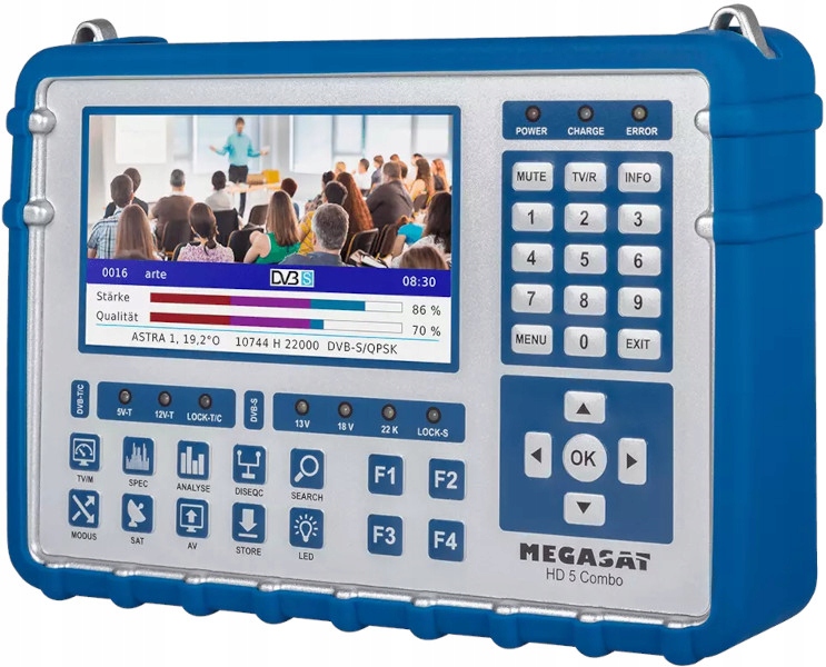 Измеритель MegaSat HD 5 Combo синий