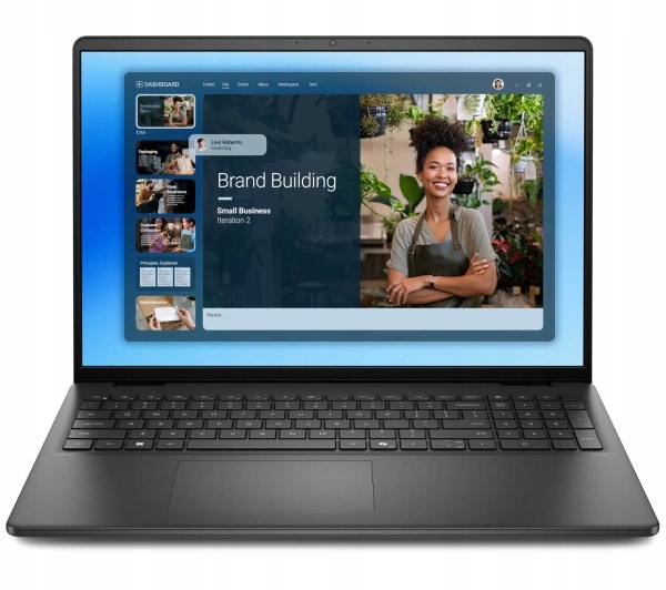 Laptop Dell 16 DC16250 16'' Core 5 120U 16GB 1TB Ssd Win11 Czarny Ai 10CPU