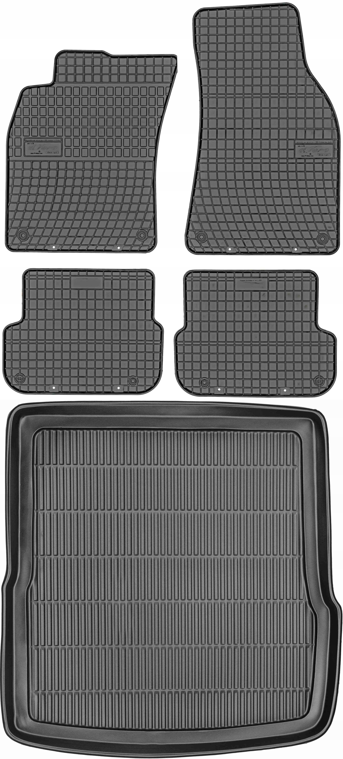 Audi A6 C6 Avant Kombi od roku 2006-2011 Sada Koberce batožinový priestor
