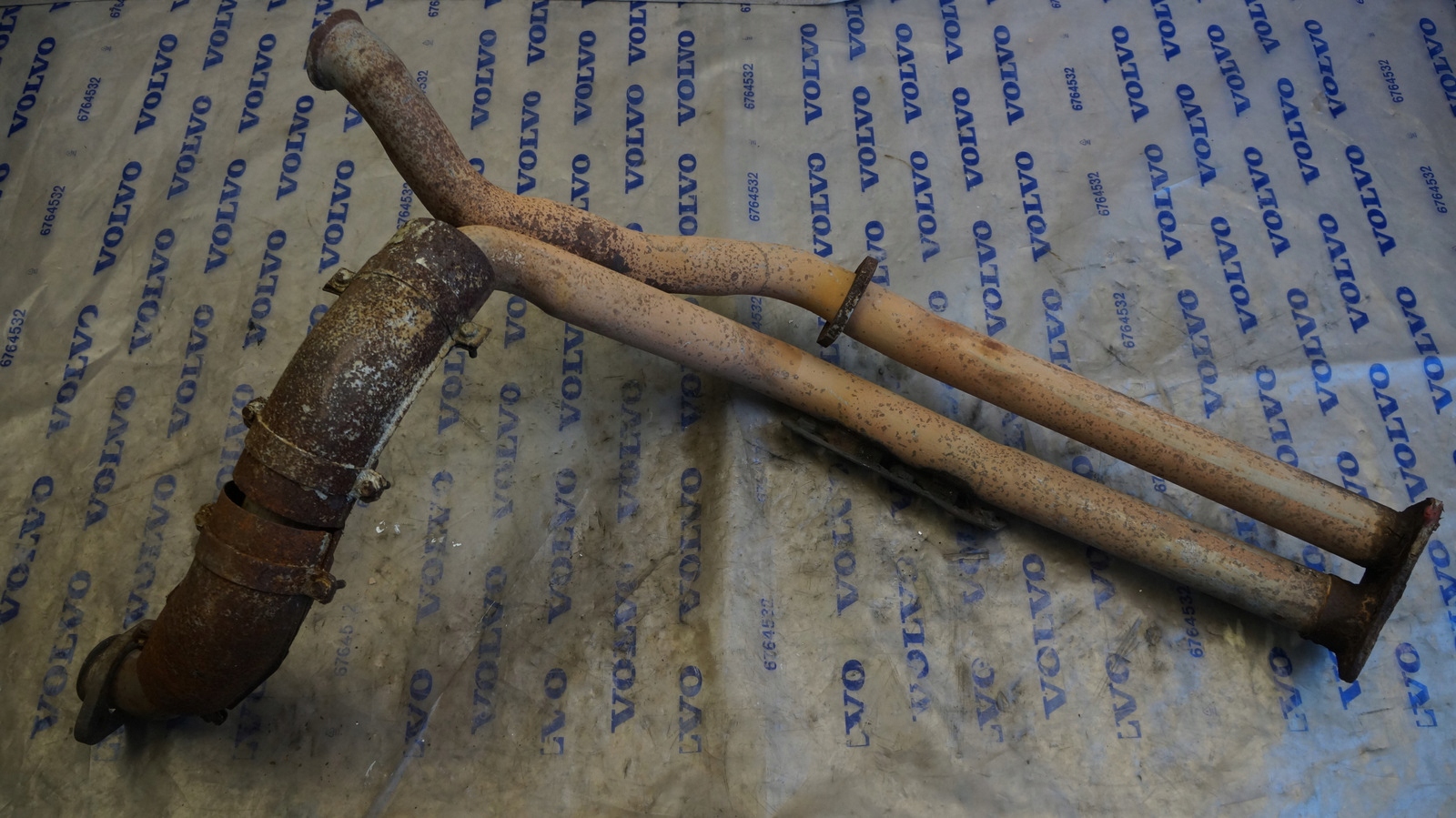 Выхлопные трубы глушитель для VOLVO 760 780 PRV V6