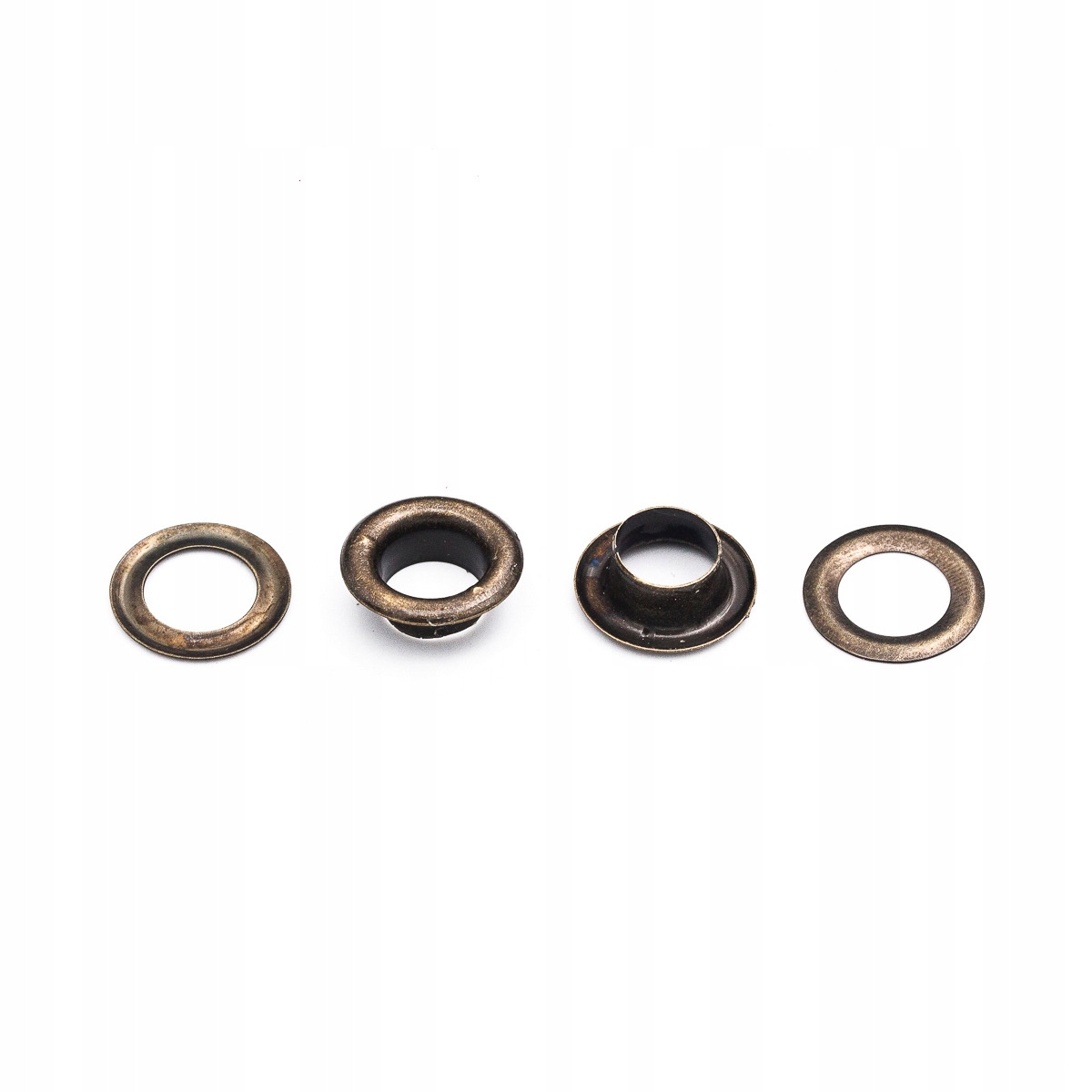 Očka kalotová kovová staré zlato 8mm/1000ks