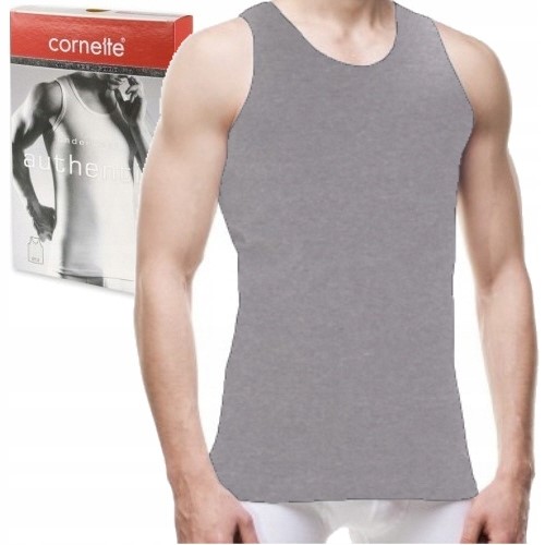 CORNETTE koszulka authentic 213 ribbed melanż XXL