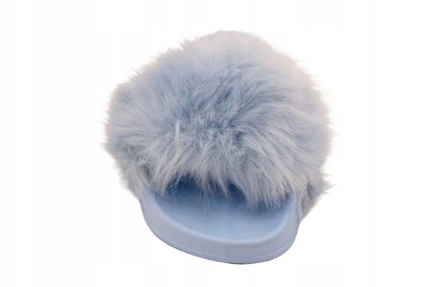 ZD800-96 NEONOWE KLAPKI Z FUTERKIEM NIEBIESKIE R38 Rozmiar 38