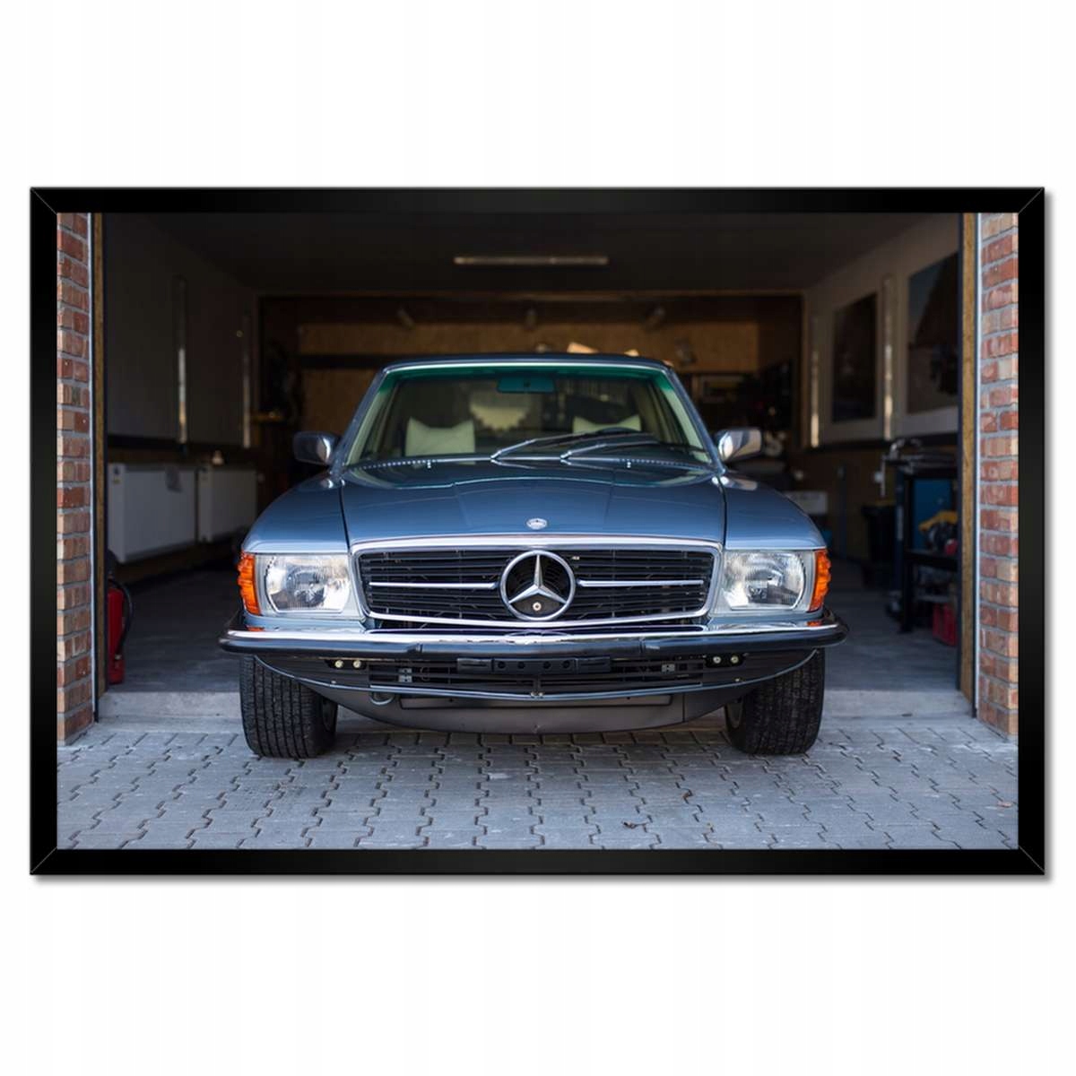 Plakáty v rámu 60x40 Mercedes 450 Slc Klasika