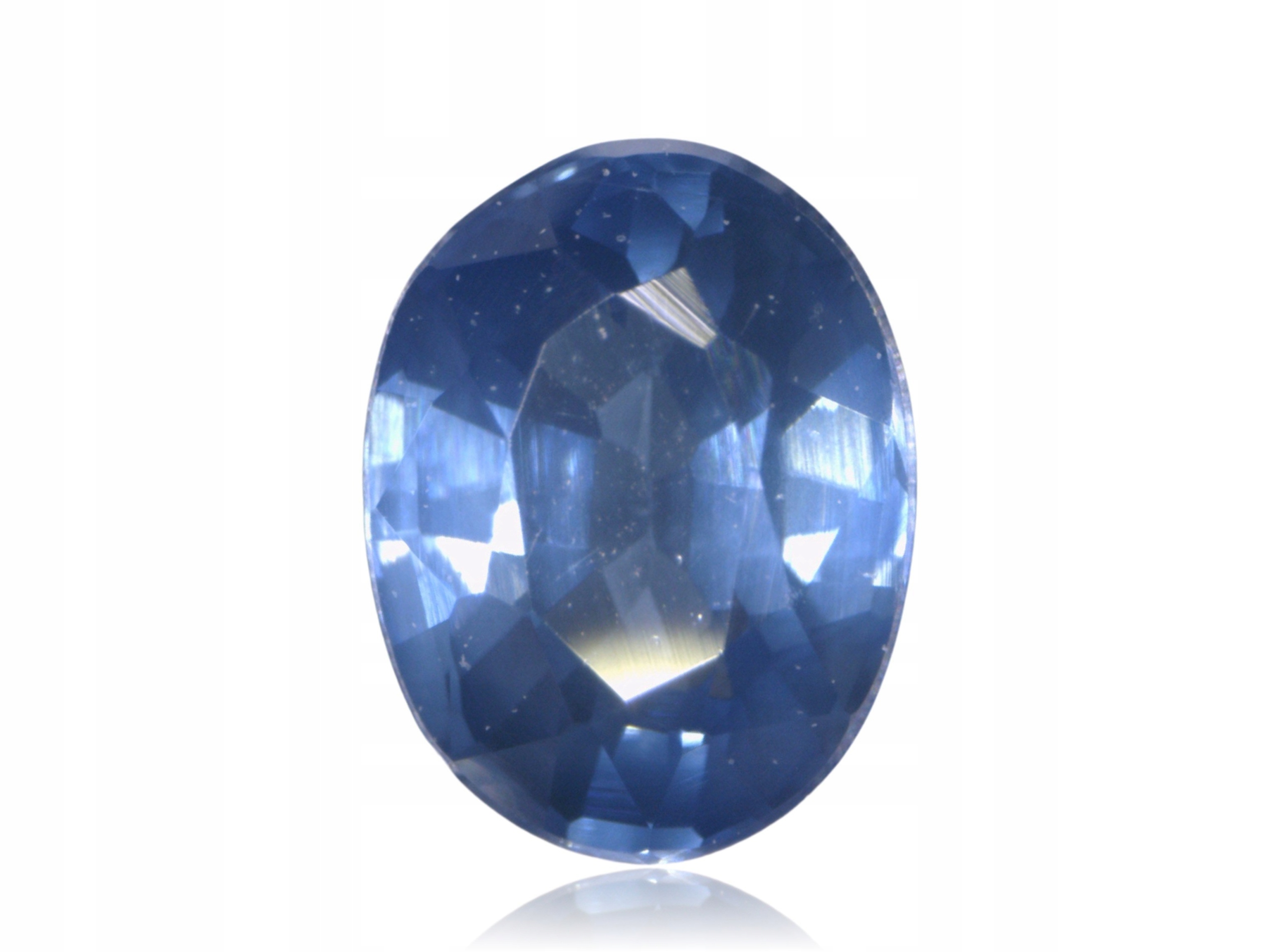 Safír 0.17ct Modrý Ovál eCertifikát Wbd