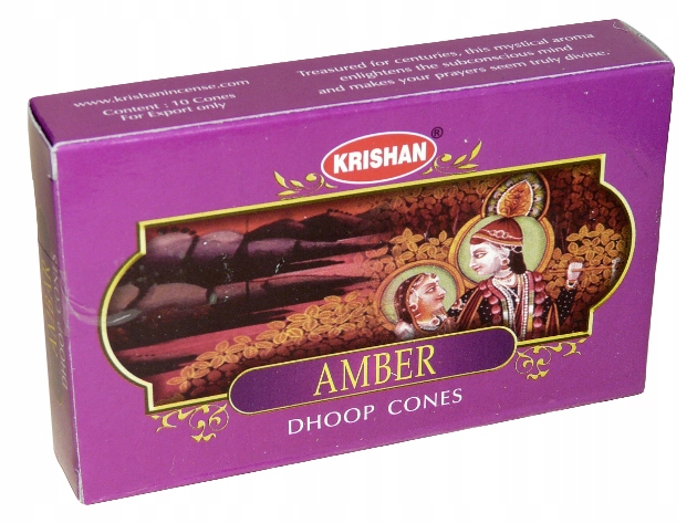 

[amber] Kadzidełka Stożkowe Indie Stożki