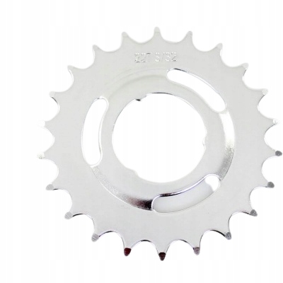 Zębatka rowerowa 22T 3/32 chrom