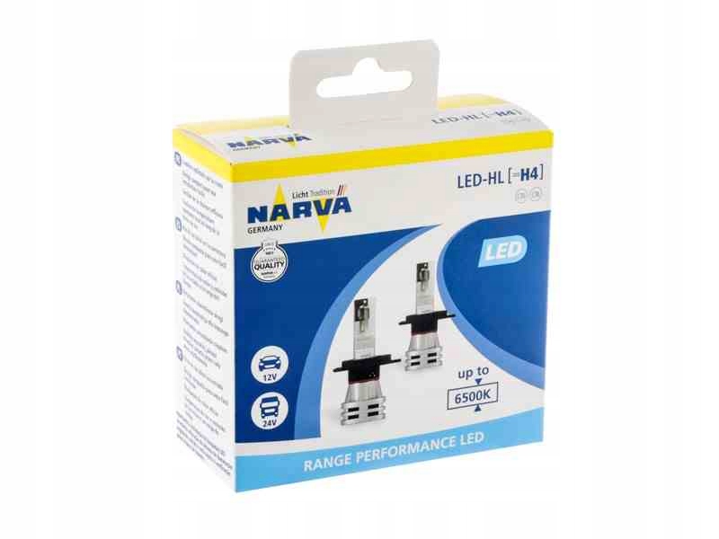 Żarówki LED NARVA Range Performance H4 6500K ORYGI Model Range Performance