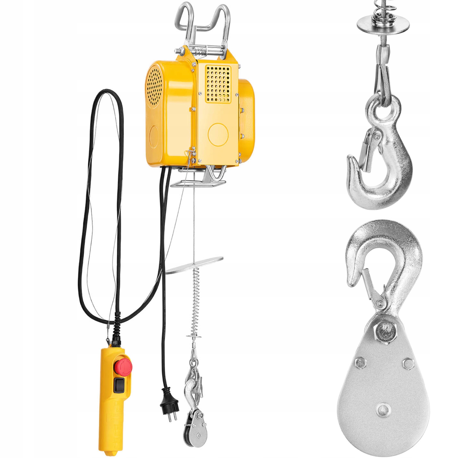 Elektrický lanový navijak do dielne 600 kg 18 m