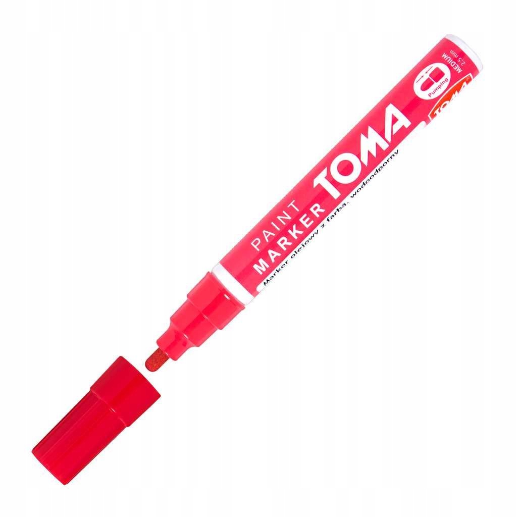 

Marker Olejowy Olejny Toma TO-440 Czerwony