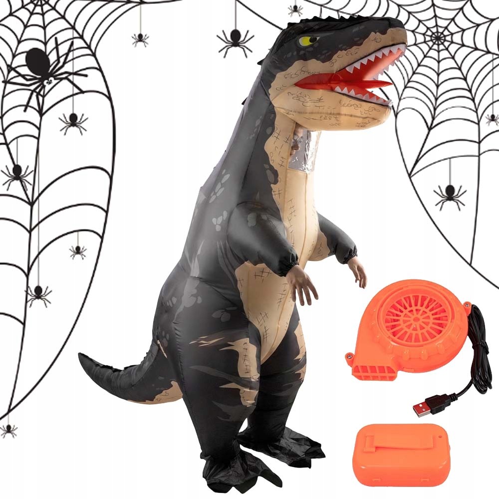 Kostým Dinosauří Kostým Převlek Halloween Cosplay 160-190 CM
