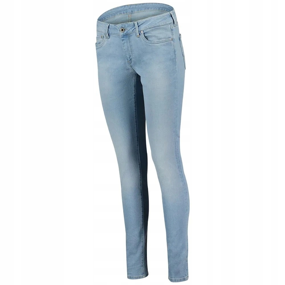 Pepe Jeans Modré Dámské Úzké Nohavice S Oděrkami 31/30 Xta