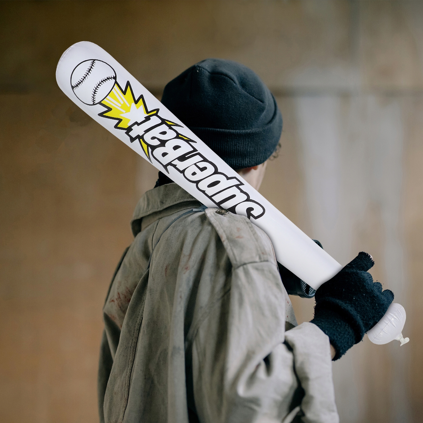 ZABAWKI PLAŻOWE DMUCHAKI TEMAT SPORTOWY BASEBALL Marka bez marki