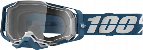 Okuliare 100 % Armega Goggles MX Enduro Atv Mtb Clear