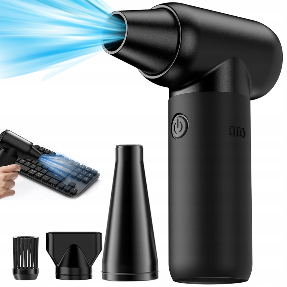 Elektrický Vysavač/foukač Na Prach S 3 Rychlostmi, Lehkou Konstrukcí A Usb Nabíjením