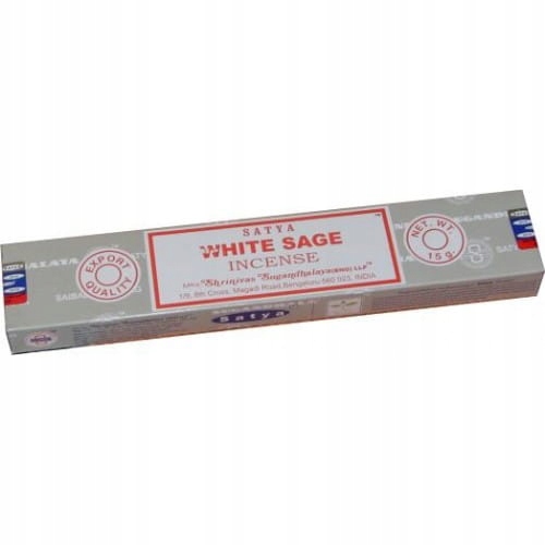 

Kadzidełka Biała Szałwia White Sage Pyłkowe Satya