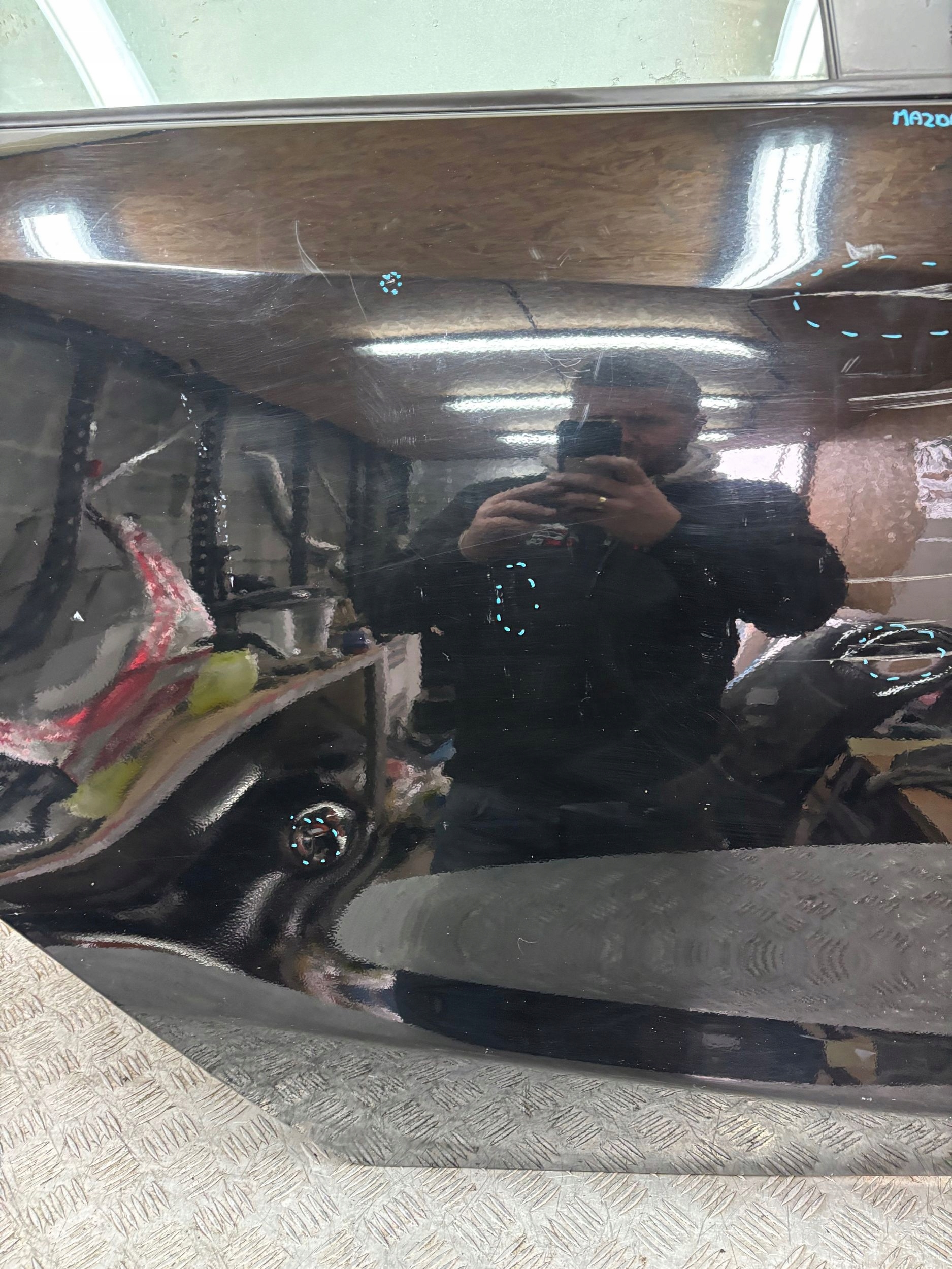 Tür heck hinten rechts MAZDA 2 DE 07