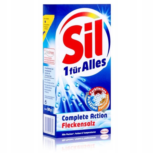 

Sil 1 fur Alles Flecken 600 g odplamiacz w proszku