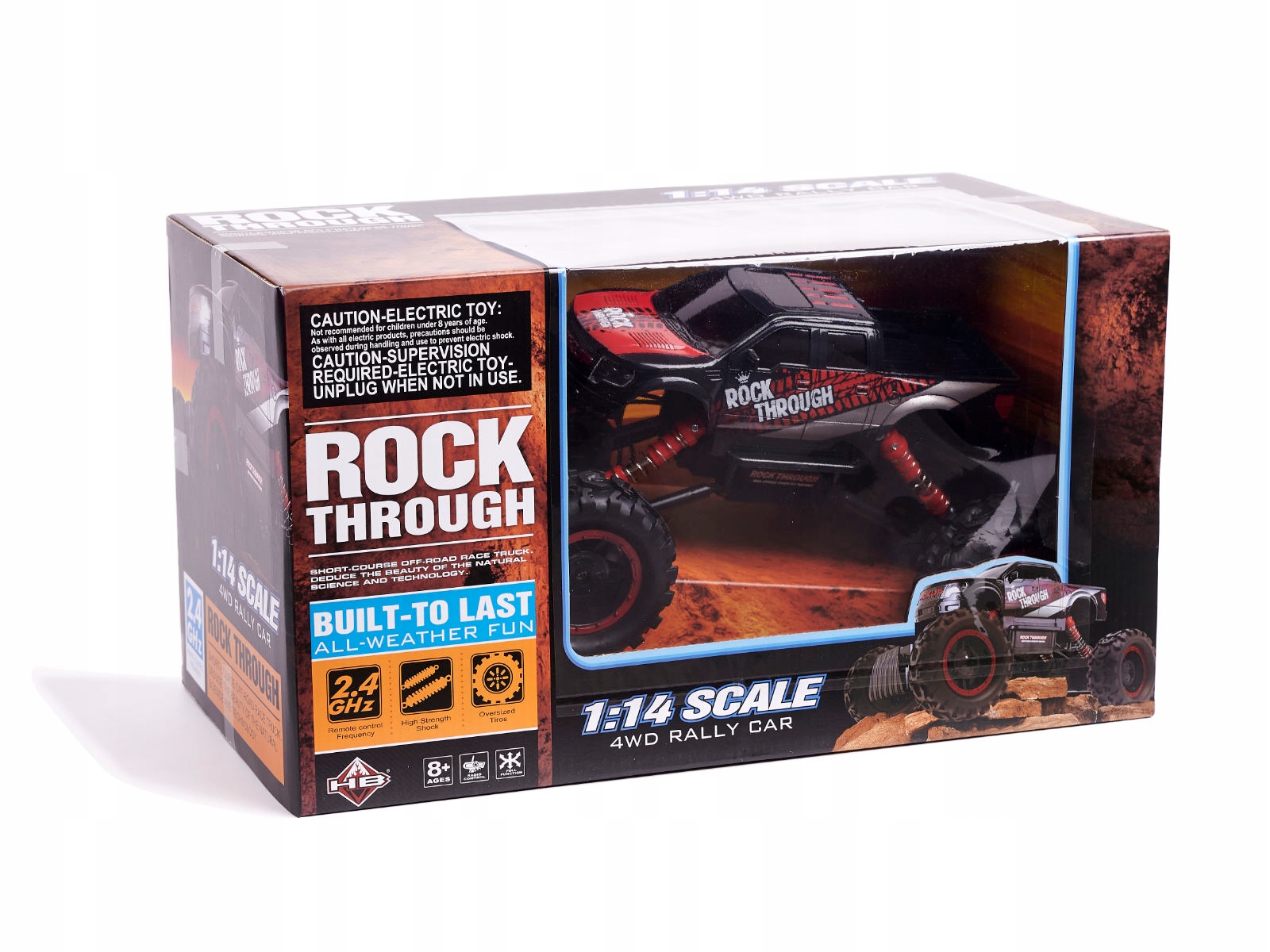 SAMOCHÓD STEROWANY Auto RC MoNsTeR 4x4 TERENOWY Prędkość maksymalna 15 km/h