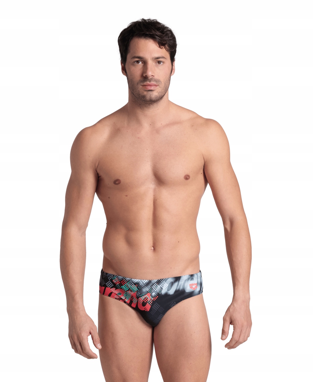 Plavky Arena Splash Point Swim Briefs Black 70