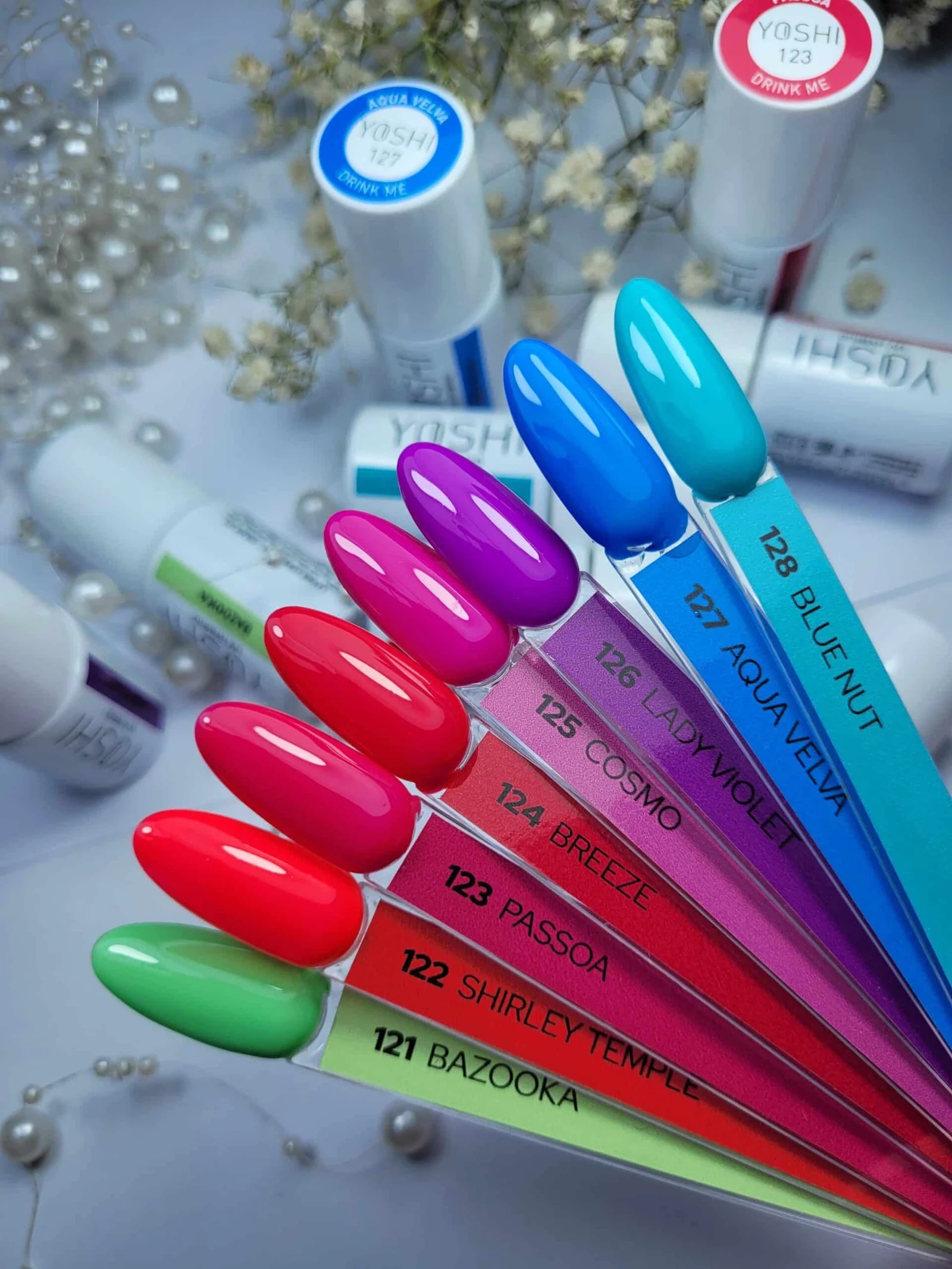 Lakier Hybrydowy UV LED Passoa. 6 Ml - 123 Marka Yoshi