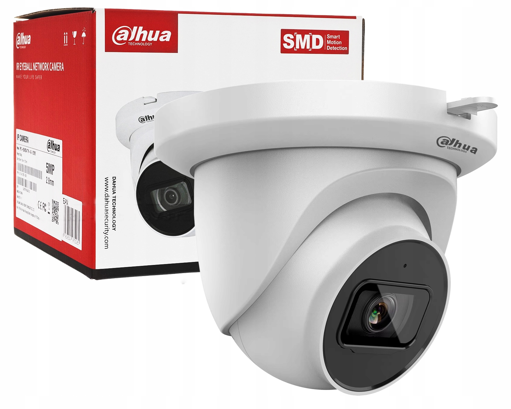 5Mpx Ip kamera WizSense Dahua IPC-HDW2541TM-S-0280B s Ai analytikou