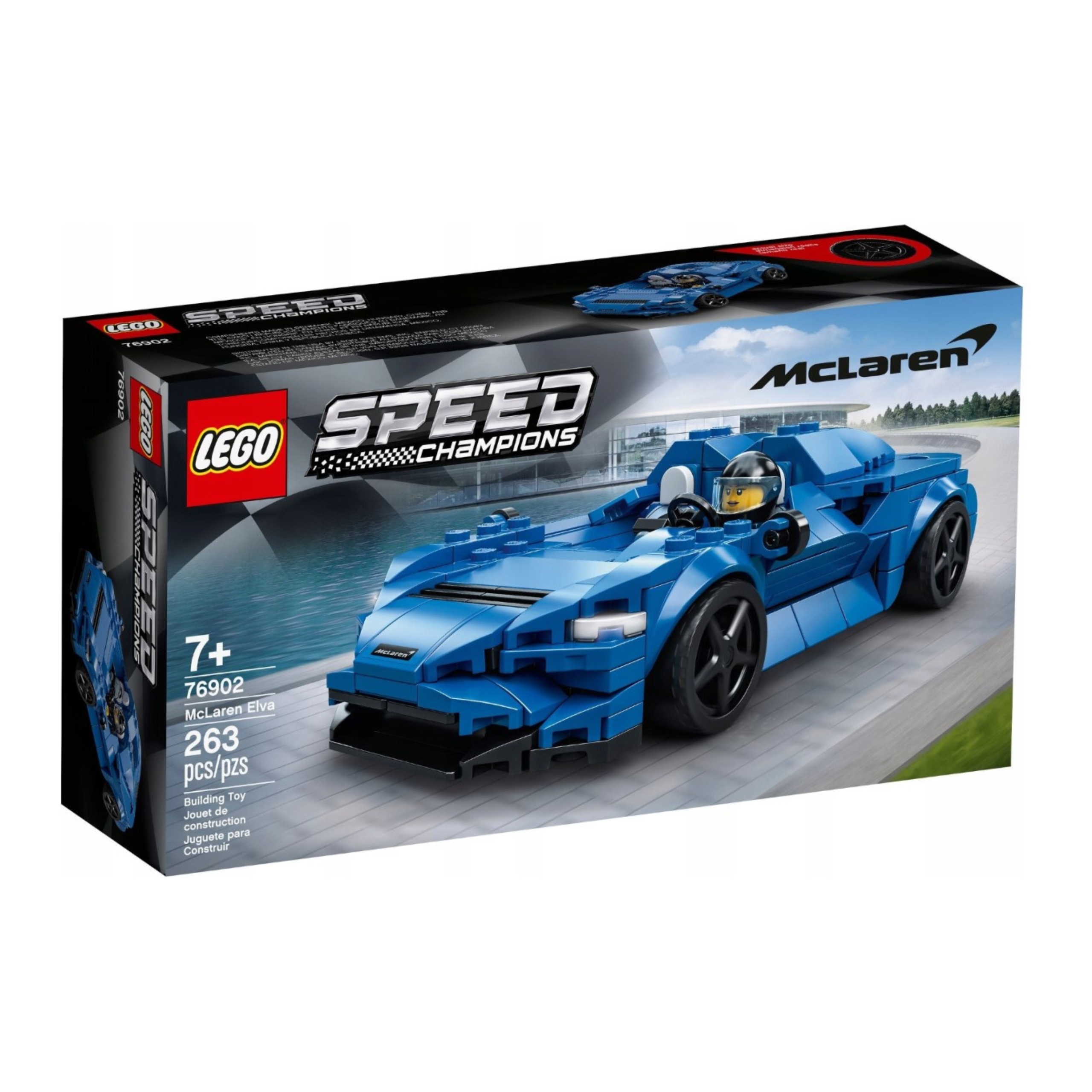 LEGO ZESTAW SPEED CHAMPIONS - SAMOCHÓD AUTO MCLAREN ELVA Marka LEGO