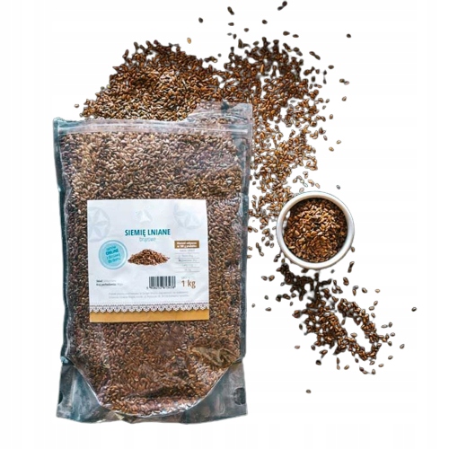 Levně 5X Lněné semínko 1 kg – Schronisko Bukowina