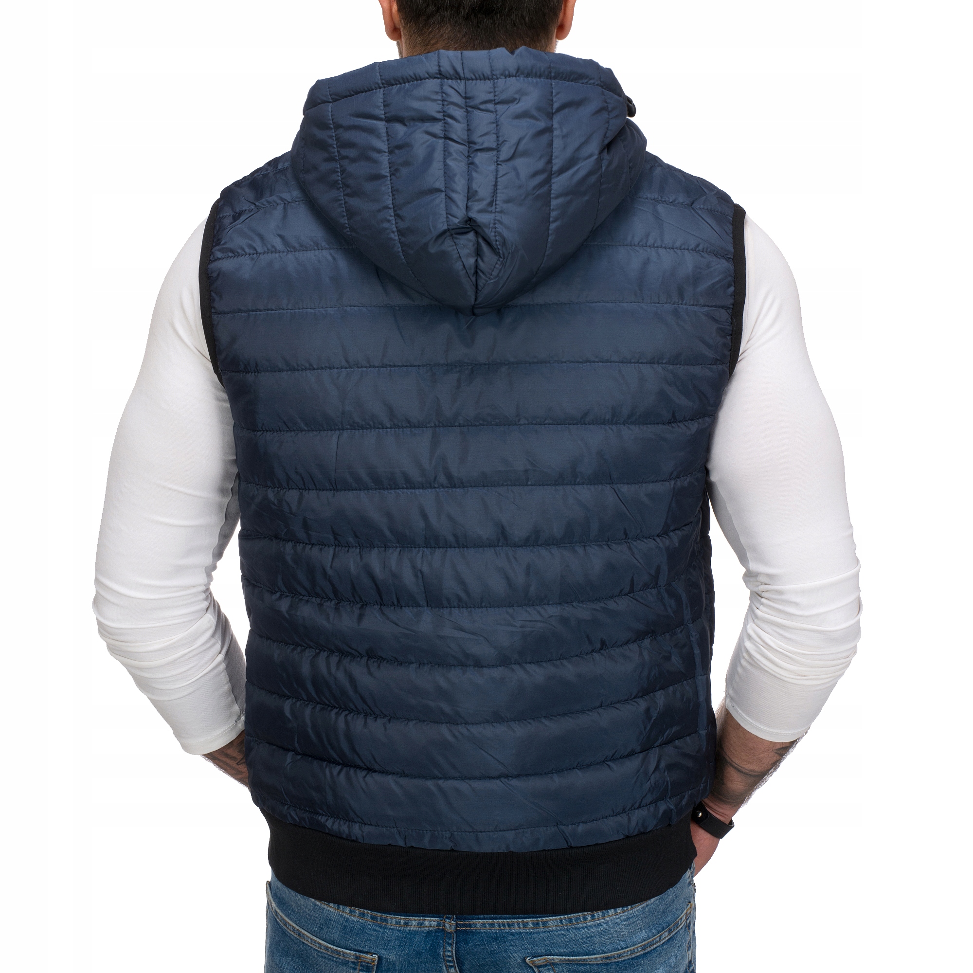 BZ88 r. XL MĘSKI BEZRĘKAWNIK PRZEJSCIOWY PIKOWANY Model BZ88