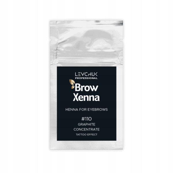 Henna pudrová BrowXenna 110 Graphite Concentrate Sáček