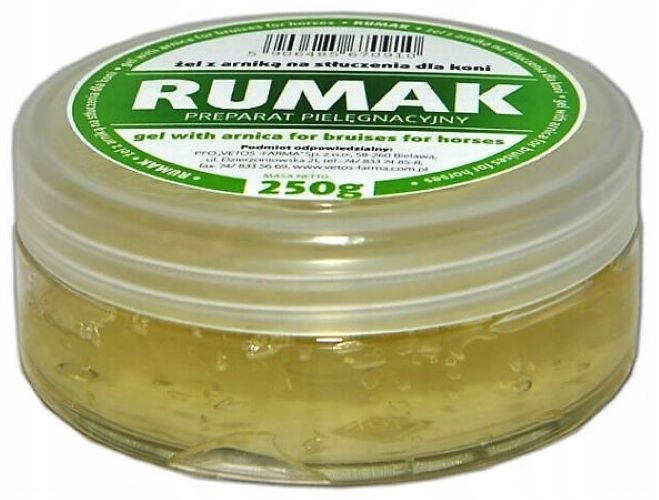 Rumak żel z arniką dla koni 250g na stłuczenia