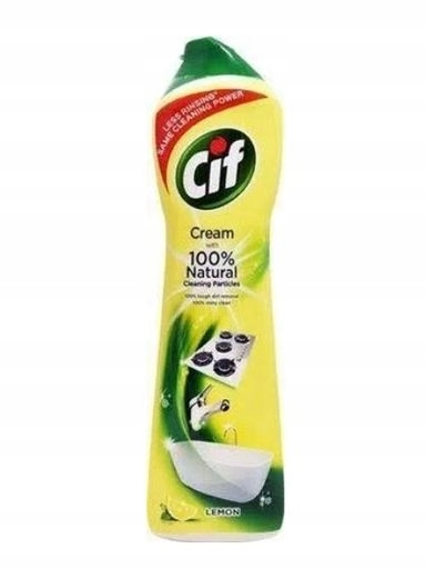 Levně 7X Cif, Čisticí mléko, lemon, 500 ml