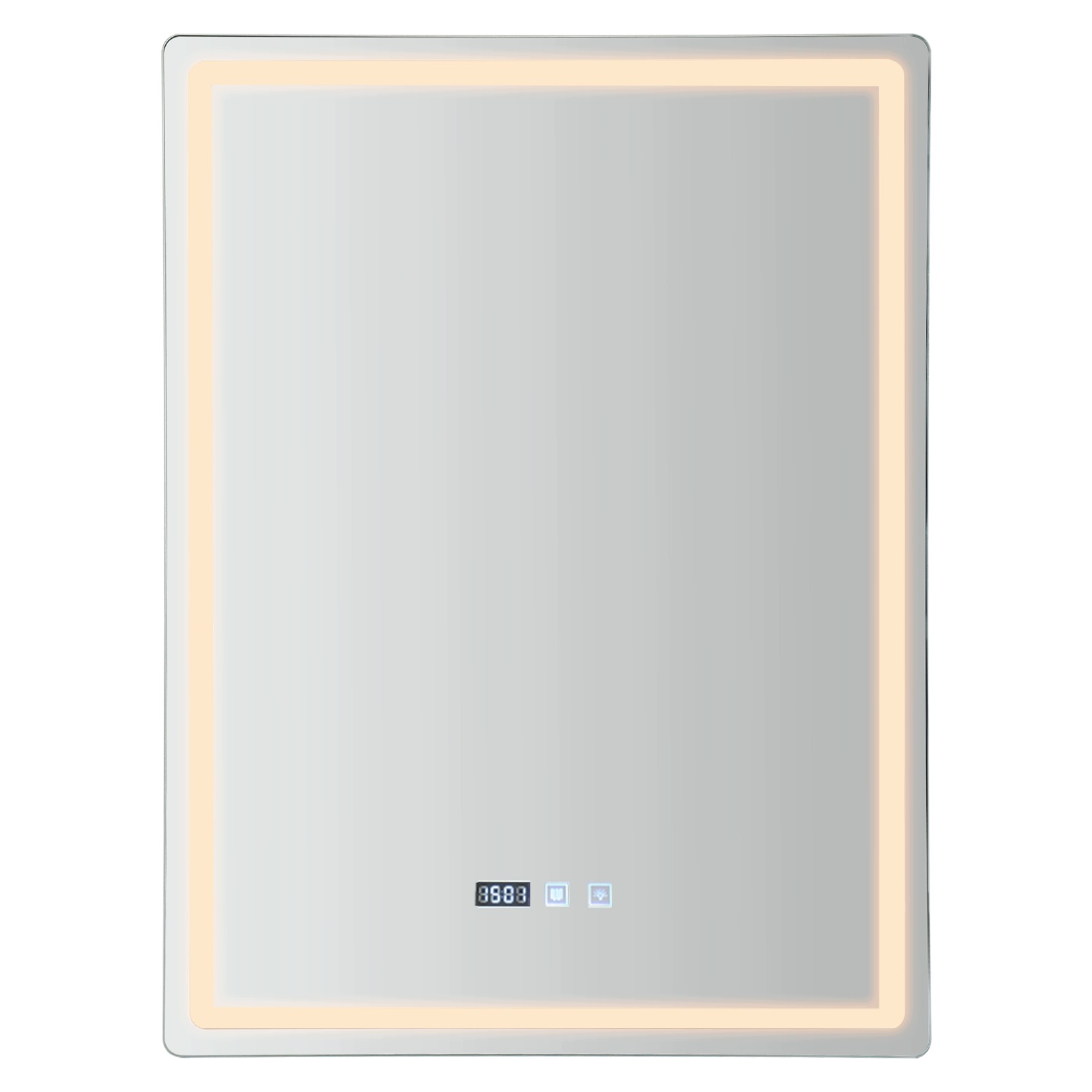 Koupelnové Led zrcadlo 50x70 cm, stmívatelné