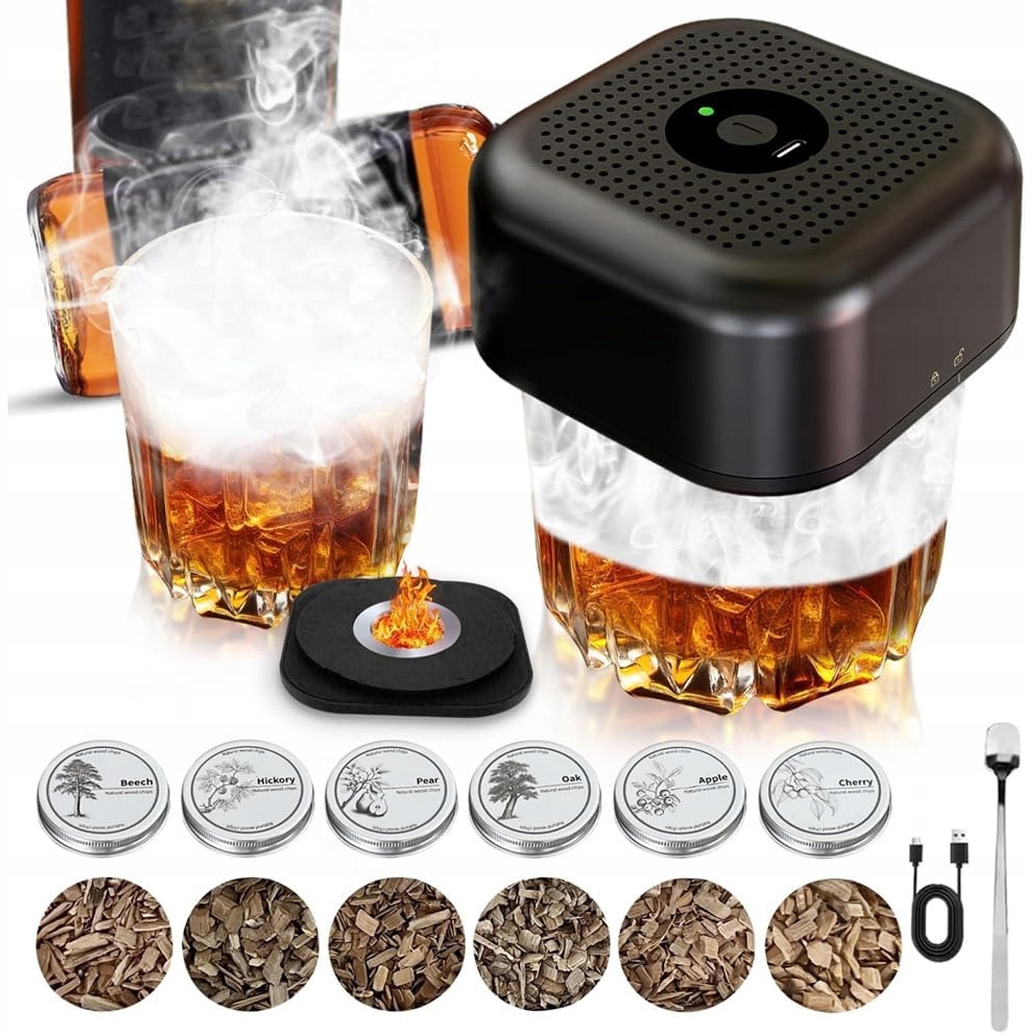 Sada Na Uzení Whisky Smoker Dárky Pro Muže Vysoká Kvalita