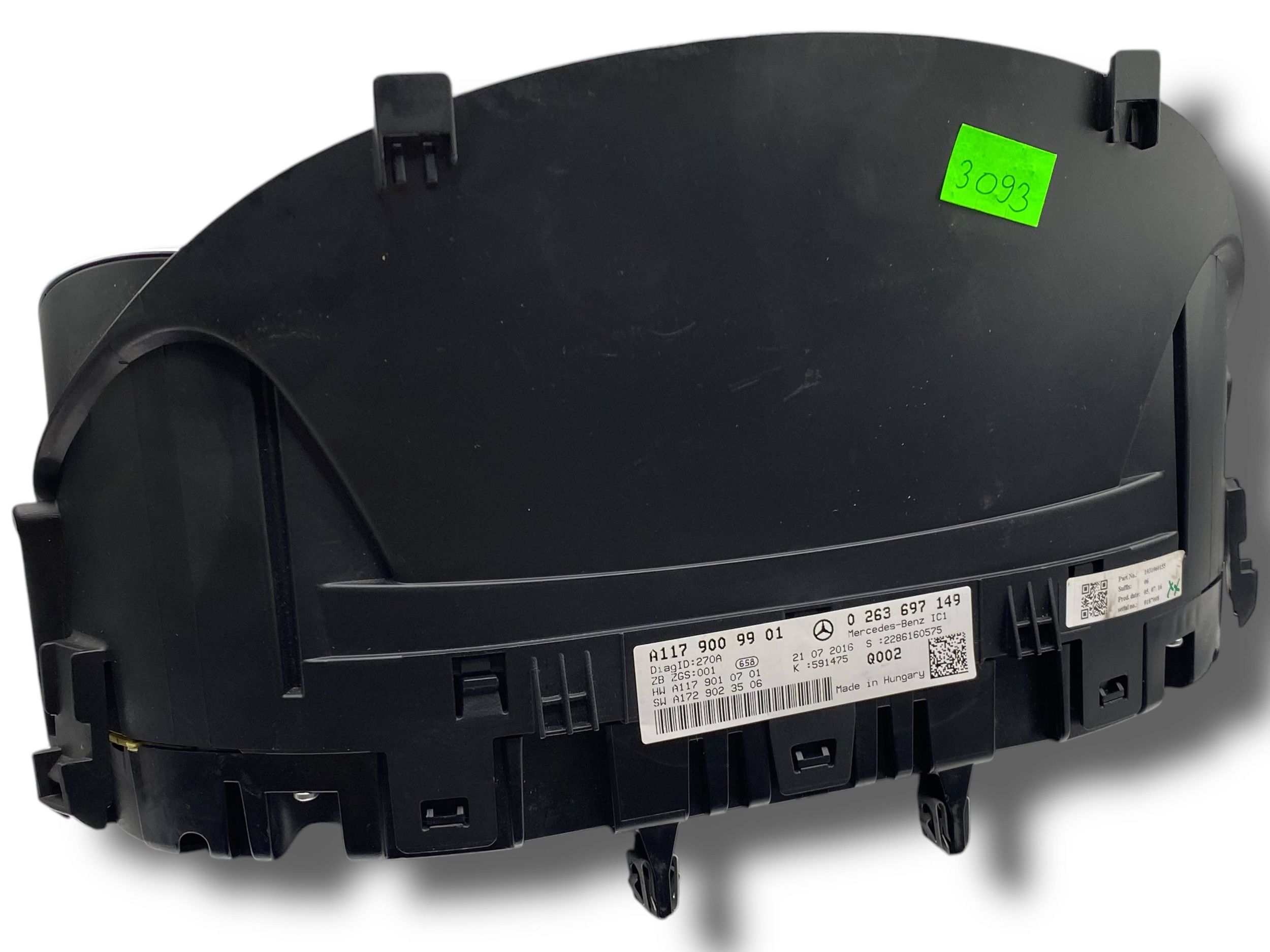 MERCEDES CLA W117 dials dials 1179009901 --- --- $J
