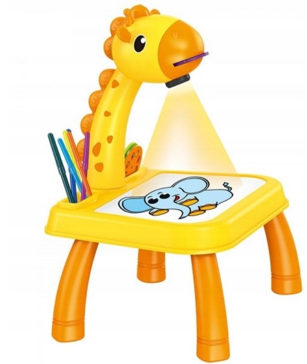 PROJEKTOR RZUTNIK DO RYSOWANIA MALOWANIA SLAJDY Wiek dziecka 3 lata +