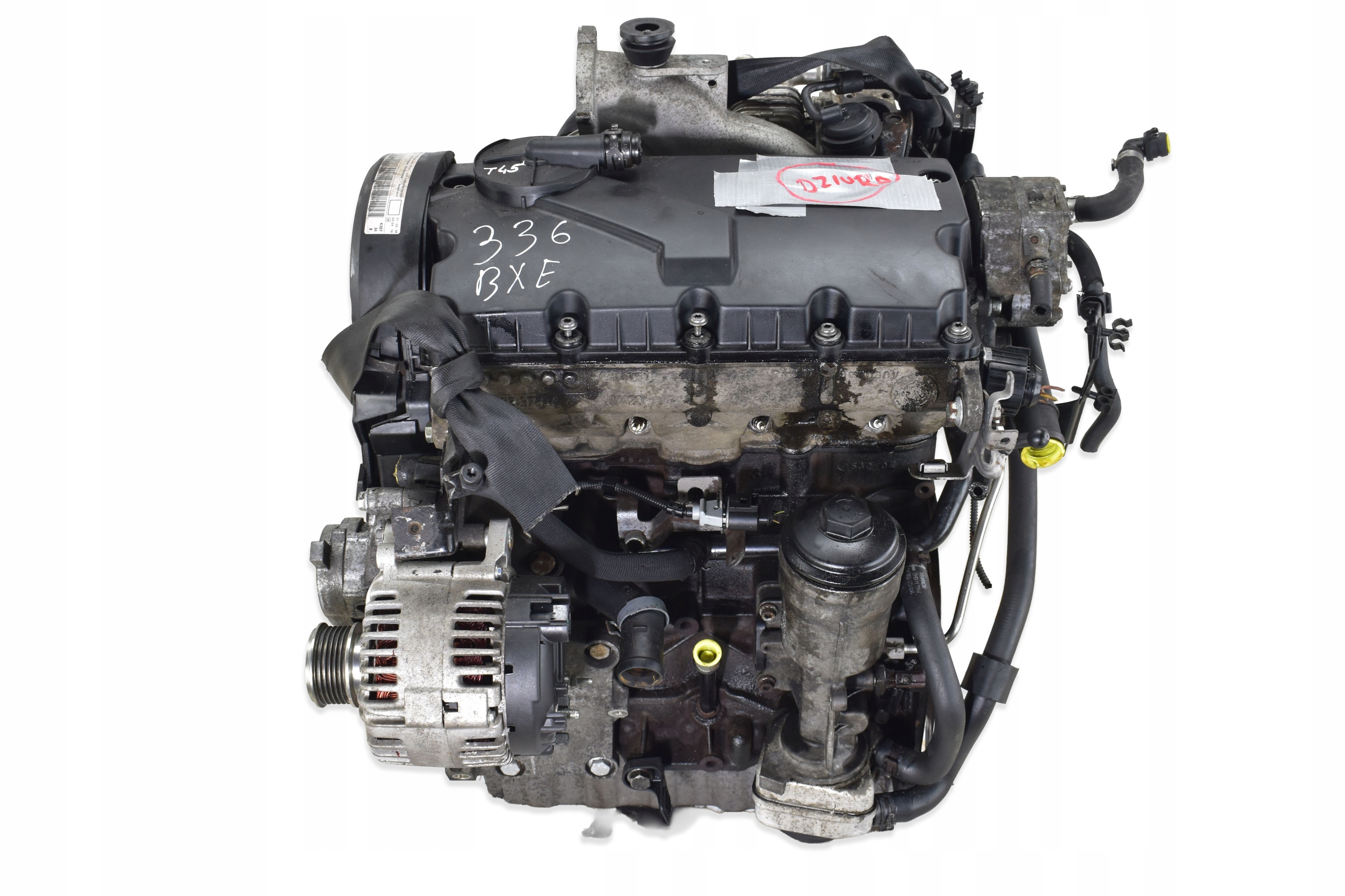 engine PASSAT B6 GOLF V TOURAN OCTAVIA II TOLEDO 1.9TDI 105KM BXE KOMPRESJA