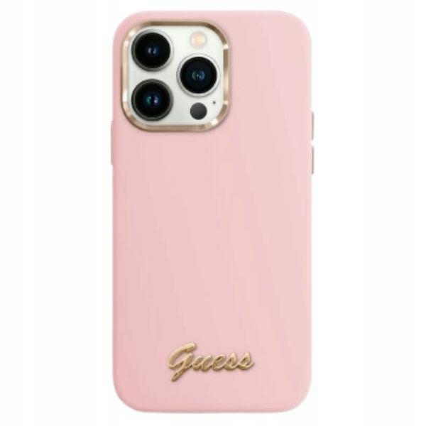 Guess GUHCP16XSMBSLP iPhone 16 Pro Max 6.9" růžový/pink hardcase Silicone S