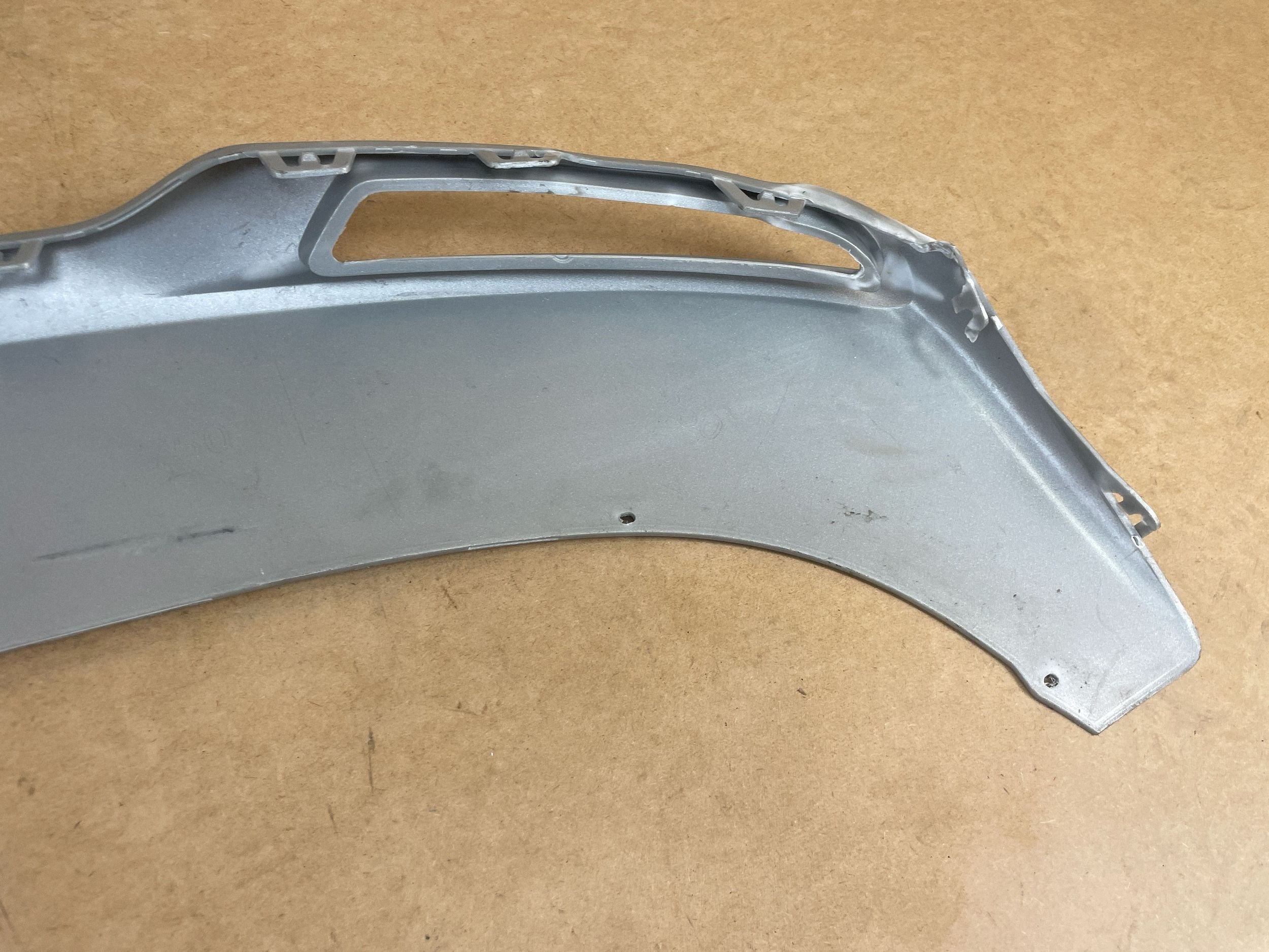 SPOILER diffuser moulding lower of a bumper rear part OPEL GRANDLAND X 2017-2021
