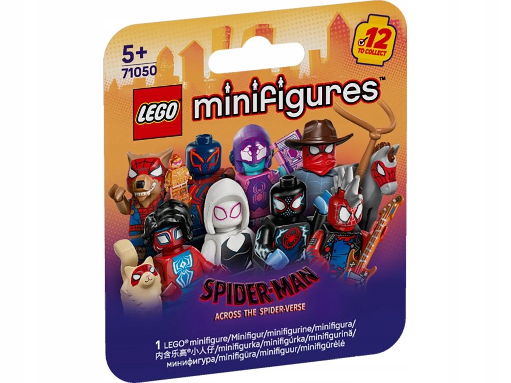 Lego 71050 Minifigures Spider-Man: prostřednictvím multivesmíru sada 12 kusů